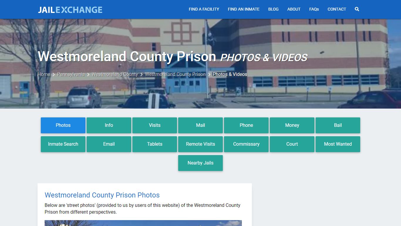 Photos & Videos - Westmoreland County Prison, PA - Jail Exchange